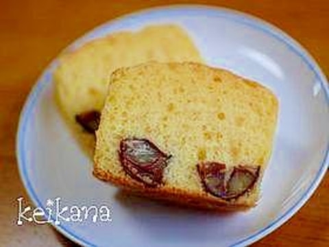 ホットケーキミックスで簡単☆栗のケーキ